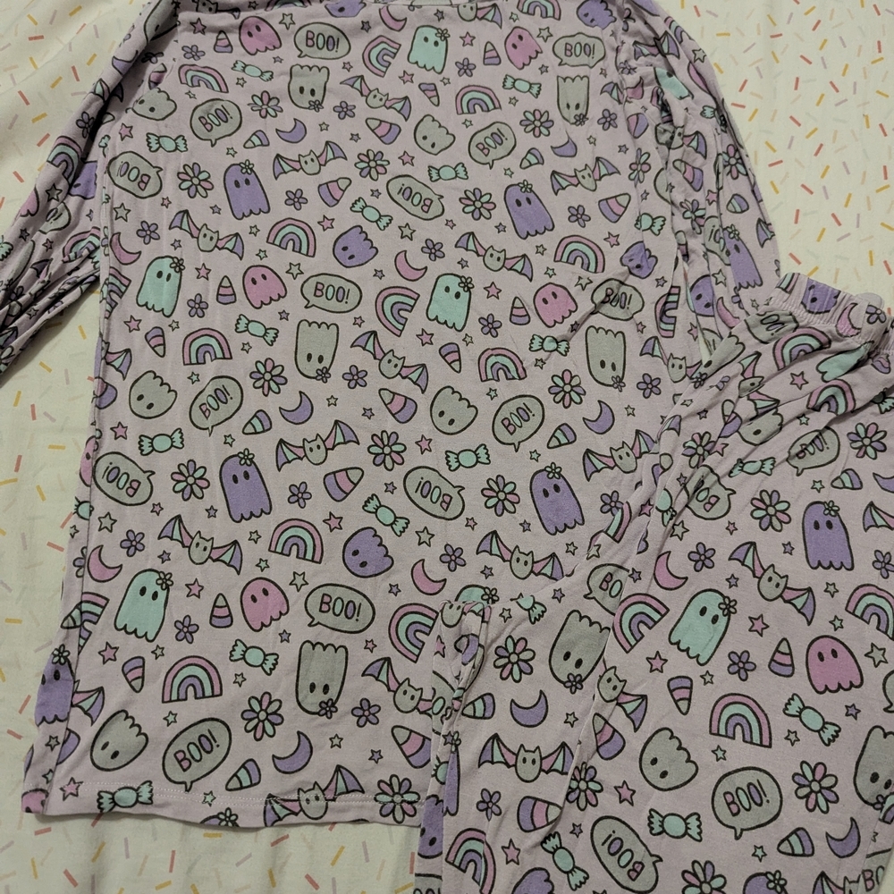 Little Snuggles Pastel Ghosts Pajamas